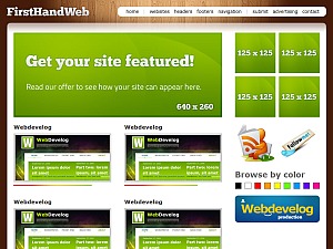 WordPress theme FirstHandWeb WordPress theme FirstHandWeb