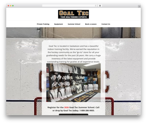 WordPress theme Genesis - goaltec.net