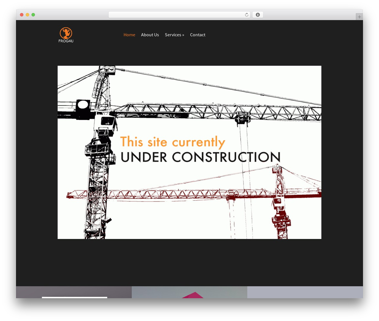 WordPress theme Kult - frog4u.co.uk