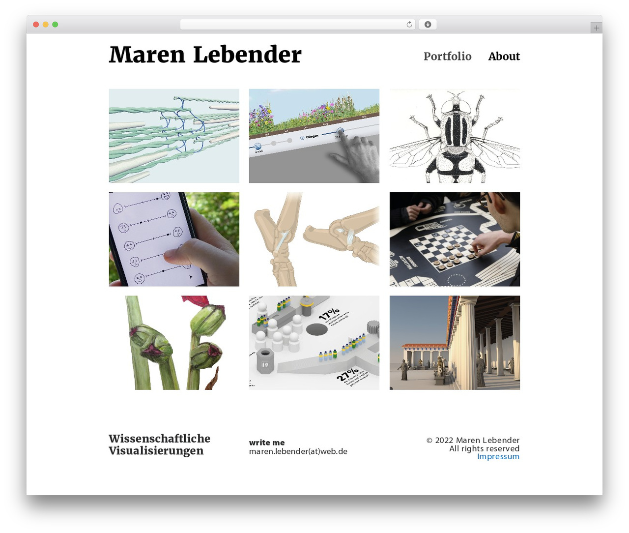 WordPress theme Semplice - marenlebender.com WordPress theme Semplice - marenlebender.com