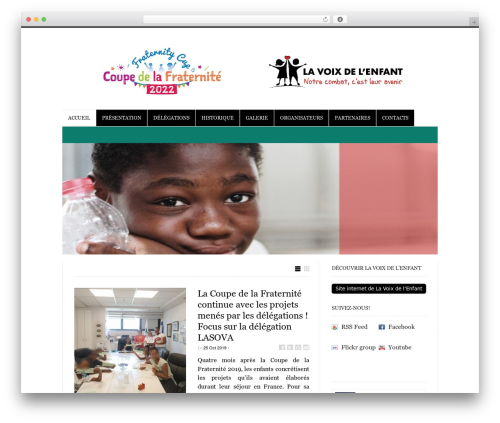 WordPress theme Sight - fraternitycup.org
