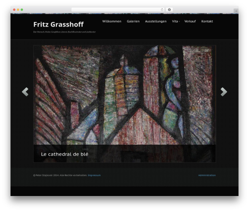 WordPress theme Statua - fritzgrasshoff.com