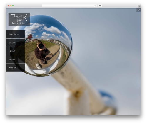 WordPress website theme HER - fotografgrafik.cz