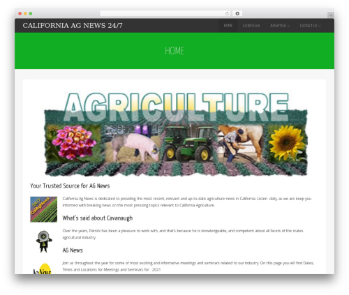Asteria Lite best WordPress theme - californiaagnews.com