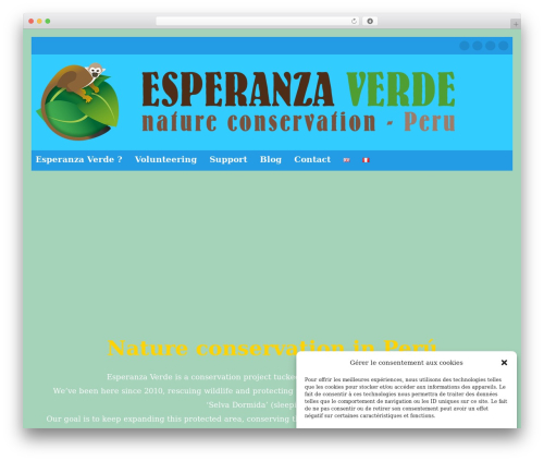 Benevolent Pro WordPress theme - esperanzaverdeperu.com/en Benevolent Pro WordPress theme - esperanzaverdeperu.com/en