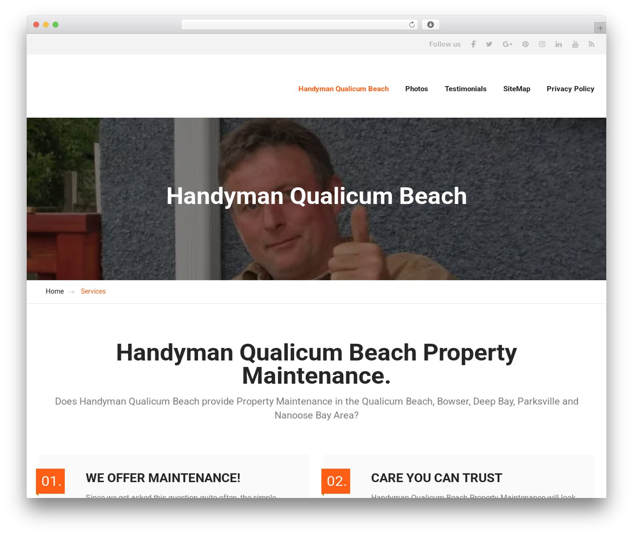 Chade theme WordPress - handymanqualicumbeach.com Chade theme WordPress - handymanqualicumbeach.com