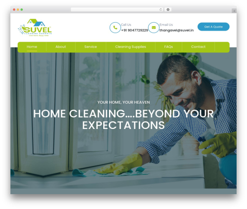 Clenify theme WordPress - suvel.in