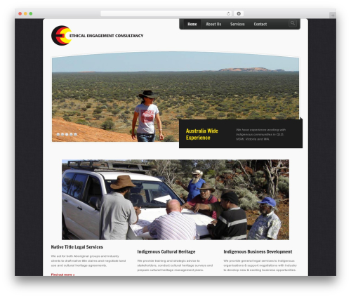 eec WordPress theme - ethicalengagement.com.au