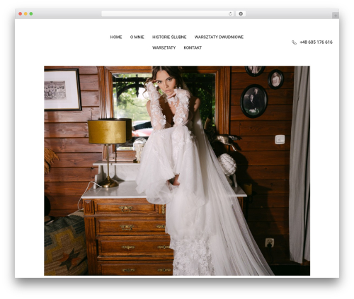 JO Theme WordPress theme - www.creamyphotography.pl