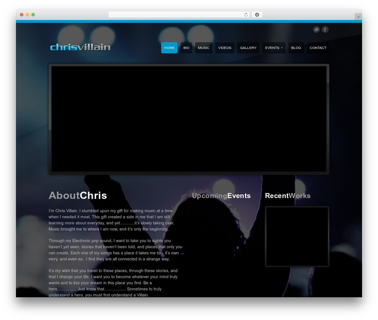 Pendulum WP theme - chrisvillain.com Pendulum WP theme - chrisvillain.com
