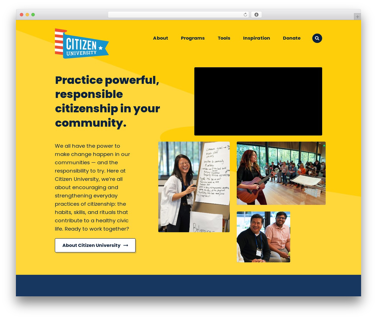 Primary WordPress theme - citizenuniversity.us