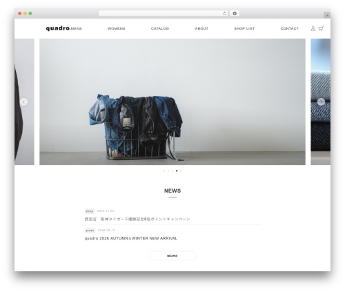 Quadro WordPress theme - quadro-web.com