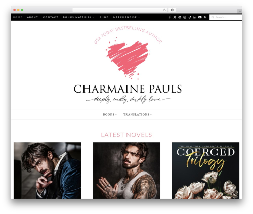 Simple elegant addons WordPress plugin - charmainepauls.com