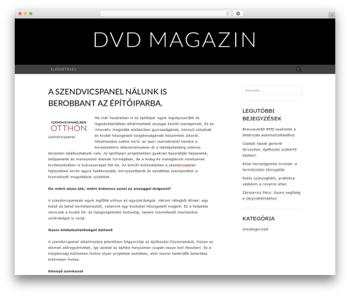 Suits theme WordPress - csaladidvd.hu