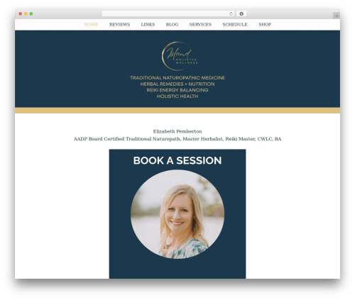 Theme WordPress Nectar - elizabethpemberton.com