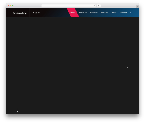 Theme WordPress Endustry - themes.pixelwars.org/endustry/demo-01