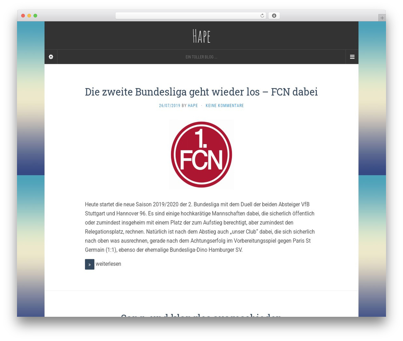 Theme WordPress Flat - hape.de Theme WordPress Flat - hape.de