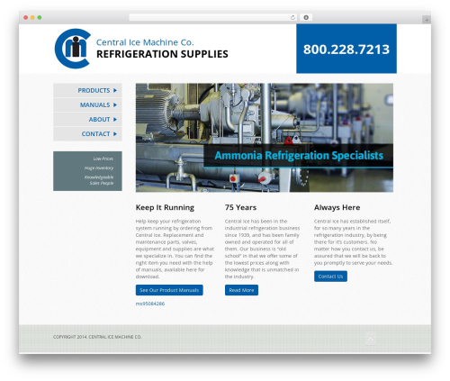 Theme WordPress Intent - centralice.com