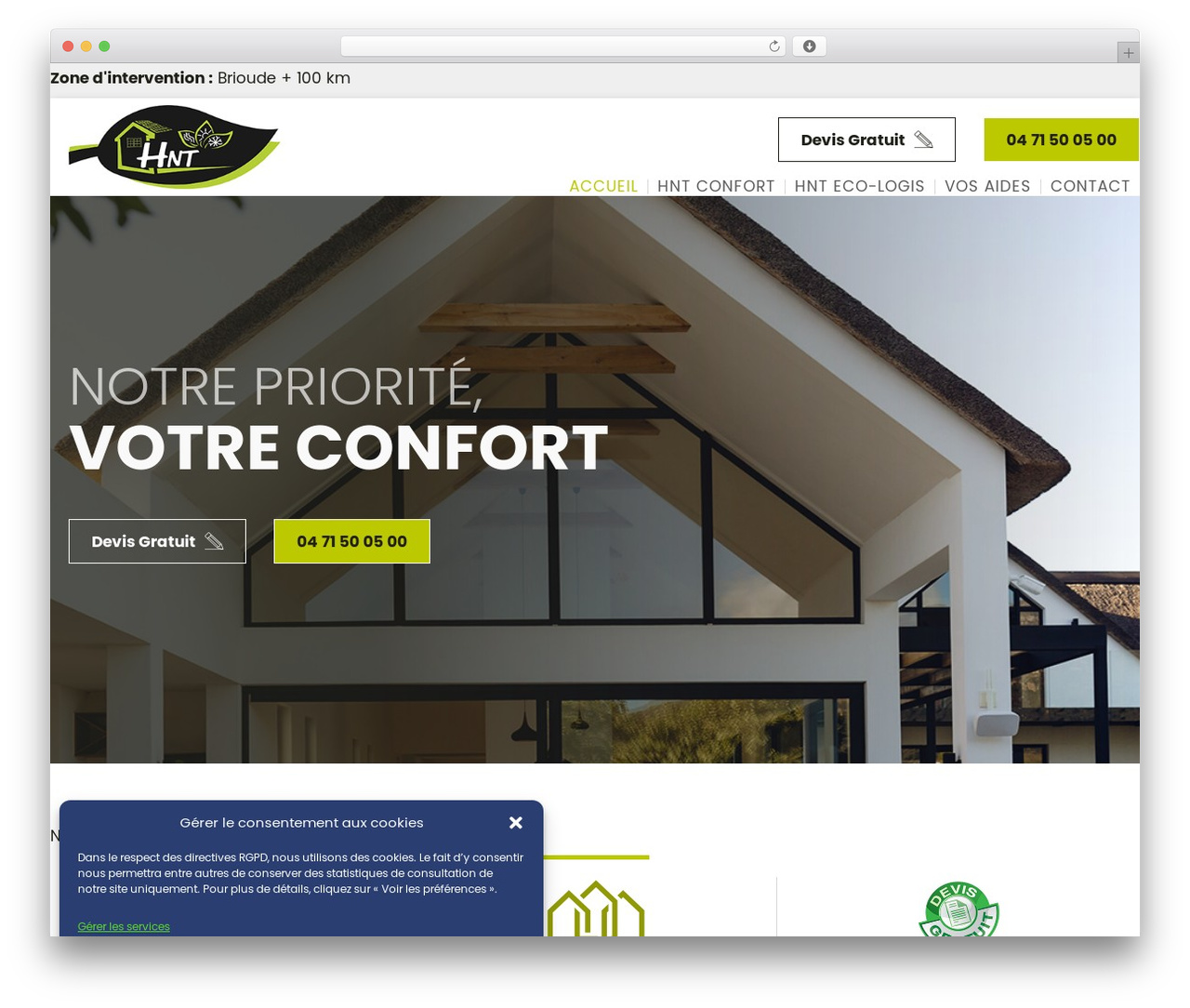 WordPress theme Beaver Builder Theme - hntauvergne.fr