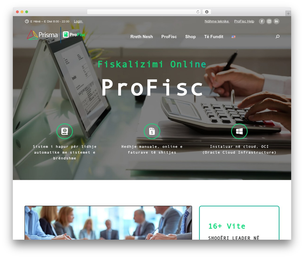 WordPress theme The7 - profisc.al WordPress theme The7 - profisc.al