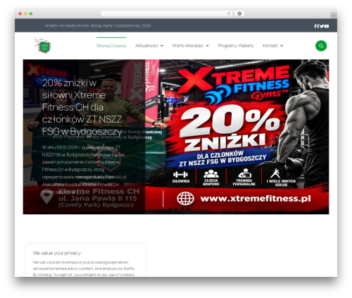 Avada WordPress theme - zonadwislanski.pl