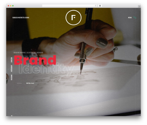 Brabus WordPress theme - fabriziomistretta.com