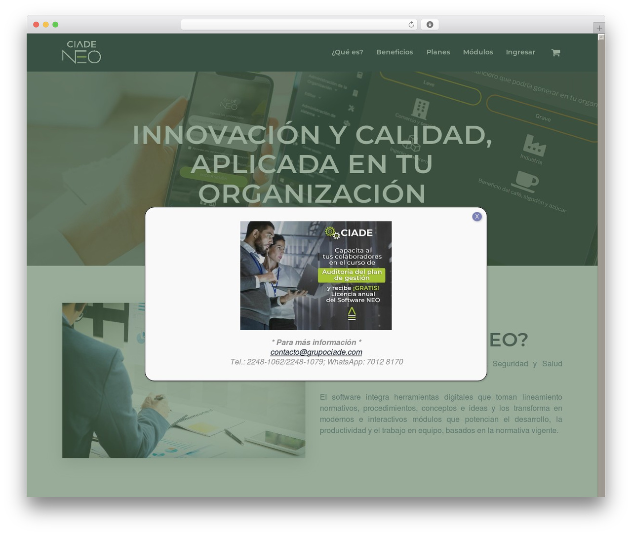 Mesmerize PRO theme WordPress - ciadeneo.com