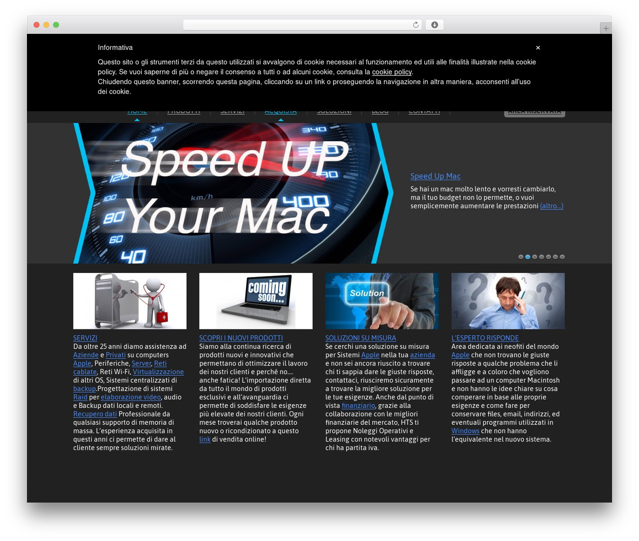 MONCH Theme WordPress theme - hightech-solutions.it