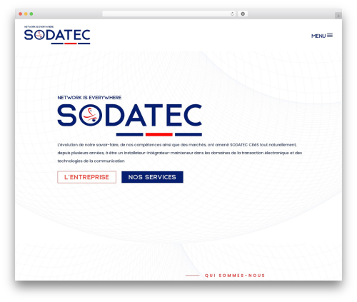 WordPress theme Uncode - sodatec.com