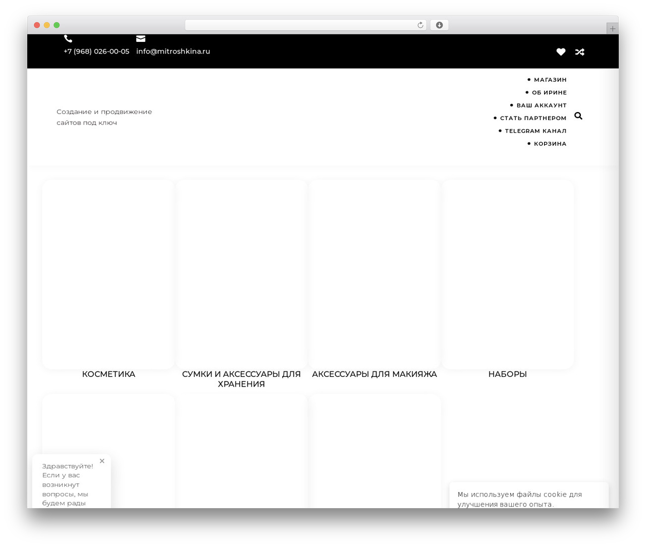 WordPress theme Divi - mitroshkina.ru