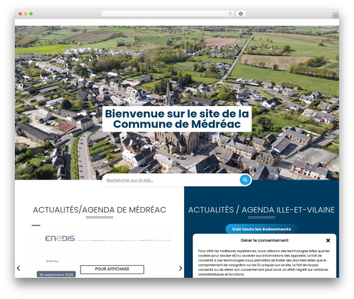 WordPress theme Hello Elementor - medreac.fr