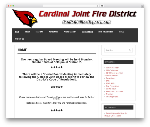 Q and a WordPress plugin - canfieldfire.org