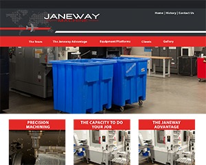 Custom Theme - Janeway Machine theme WordPress
