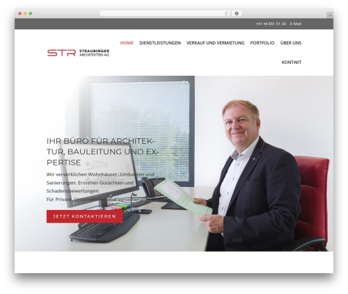 Divi theme WordPress - str-architekten.ch