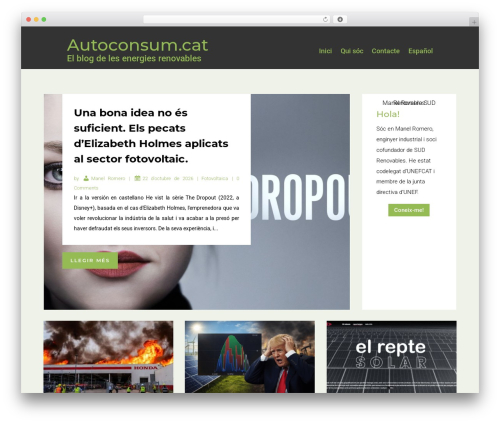 Divi WordPress theme - autoconsum.cat