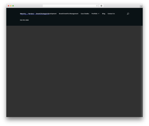 Divi WordPress theme - mystique.ca