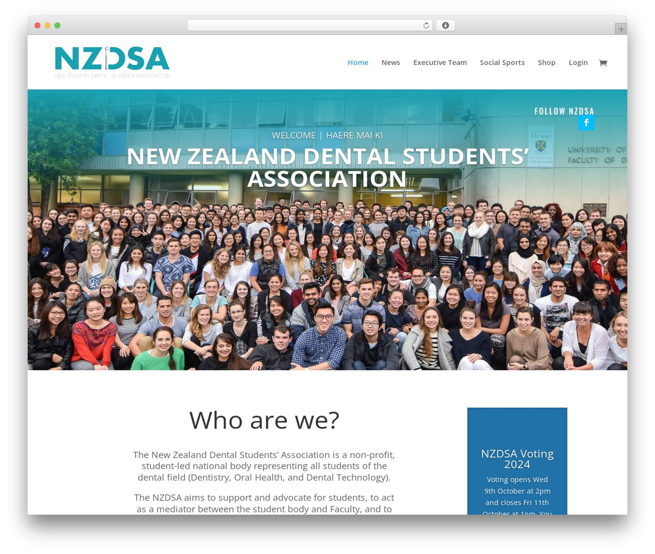 Divi WordPress theme - nzdentalstudents.org.nz