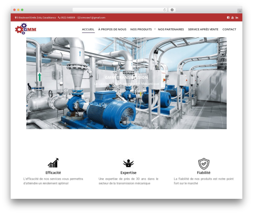 Exertion theme WordPress - gmmtransmission.com