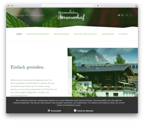 DSGVO All in one for WP (dsgvo-all-in-one-for-wp) free WordPress plugin - strumerhof.at
