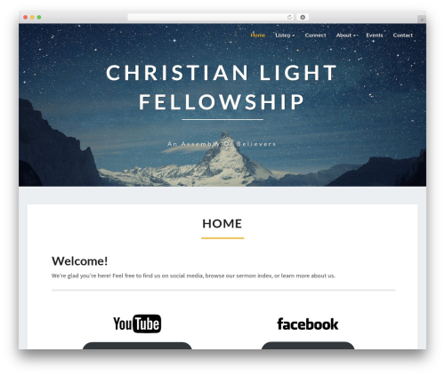 Lighthouse WordPress theme - christianlightfellowship.com Lighthouse WordPress theme - christianlightfellowship.com