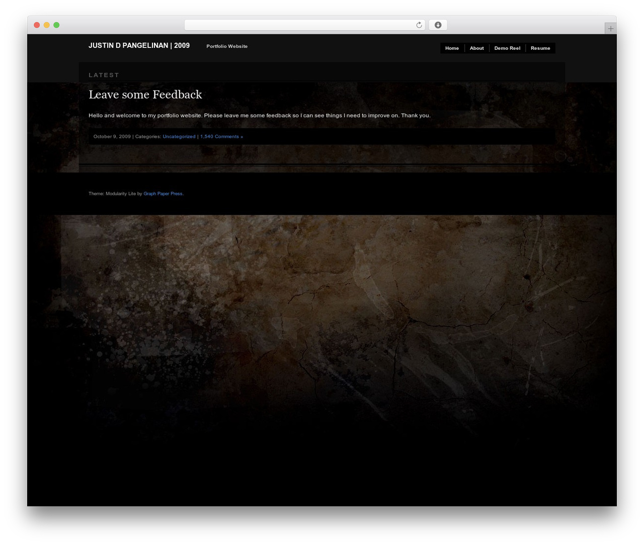 Modularity Lite WordPress theme - justinpangelinan.com Modularity Lite WordPress theme - justinpangelinan.com