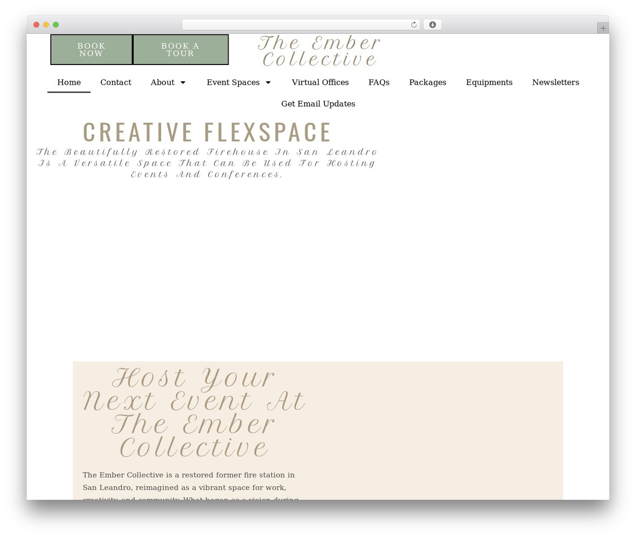 OceanWP theme WordPress - theembercollective.space