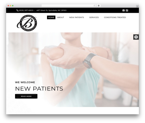 Parent Theme WordPress theme - breakthroughchiro.com