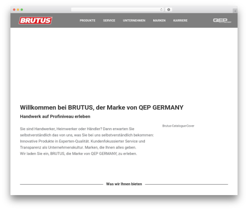 The7 WordPress theme - qep-germany.com