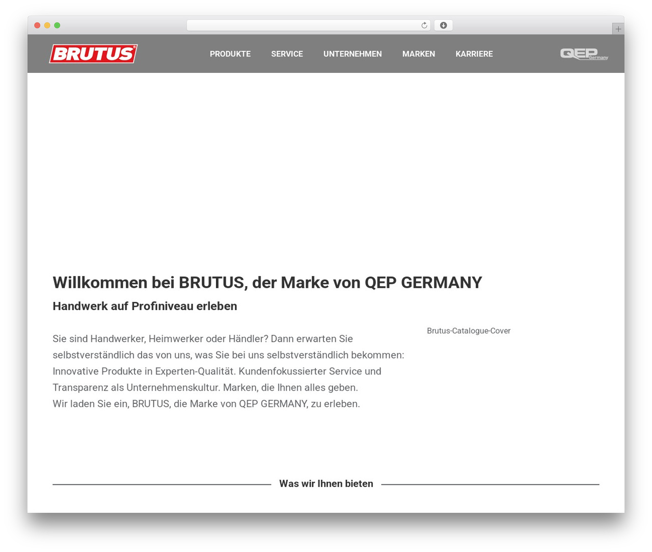 The7 WordPress theme - qep-germany.com