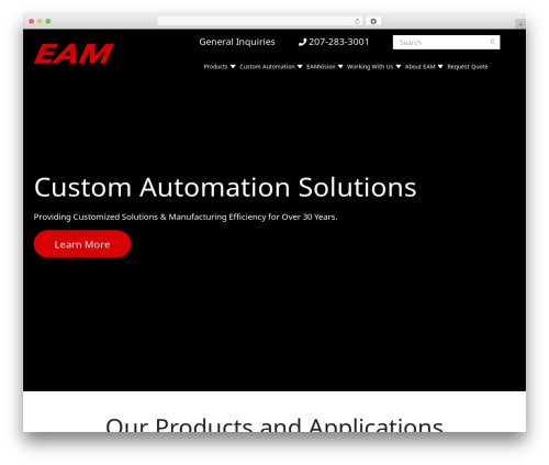 Theme WordPress P1WS-Subcore - eaminc.com