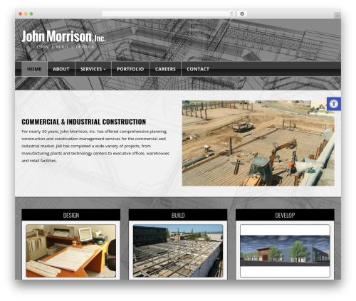 Triggerfish Responsive WordPress theme - johnmorrisoninc.com