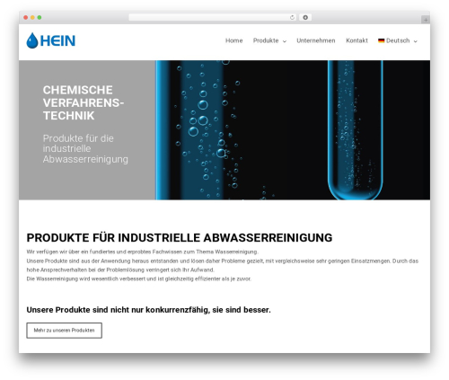 Visual Composer Starter WordPress theme - hein-chemie.com