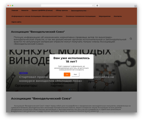 Fastest age verification WordPress plugin - vin-souz.ru