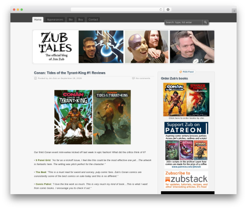 zBench WordPress theme - jimzub.com zBench WordPress theme - jimzub.com